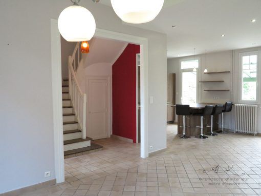 RÉNOVATION MAISON DE VILLE ET CRÉATION D&rsquo;UN WC