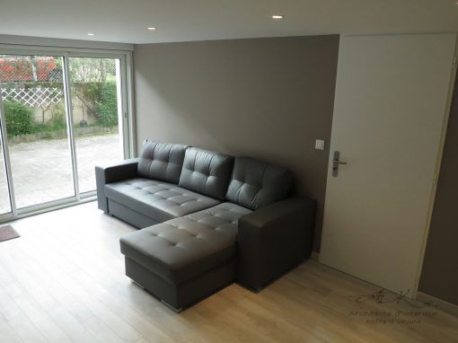 AMÉNAGEMENT D&rsquo;UN GARAGE EN T3