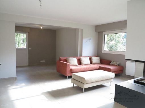 RÉAMÉNAGEMENT REZ DE CHAUSSEE